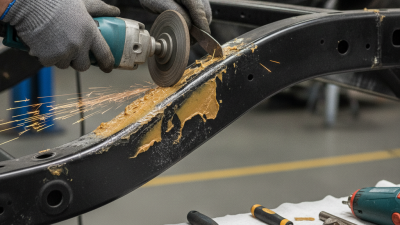 How to Effectively Remove Old Urethane Glue from Vehicle Frame?
