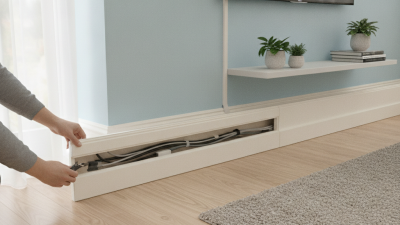 How to Effectively Hide Wires with Skirting Boards and Trim?