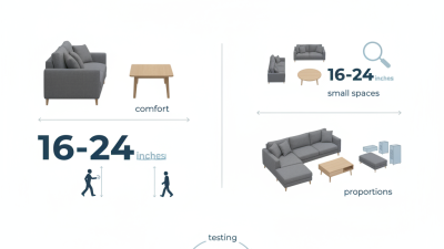 Best Distance Between Sofa and Coffee Table for Ideal Comfort?