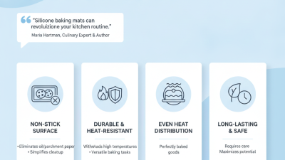 China Top Benefits of Silicone Baking Mats for Your Kitchen?
