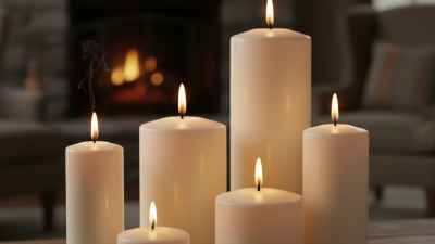 What is the burn time of high-quality pillar candles?
