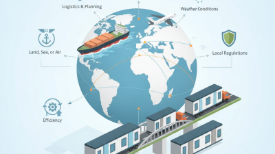 How to Efficiently Transport Modular Housing Units Worldwide?