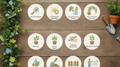 10 Best Tips to Mix Real and Artificial Plants in Your Garden?