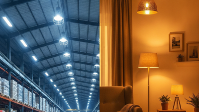 Key Difference Between Industrial and Indoor Household Lighting?
