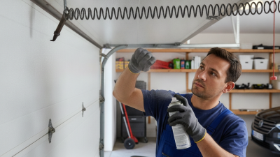 How to Properly Lubricate Your Sectional Overhead Door Spring?