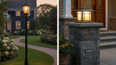 What is the Difference Between Post Lights and Pier Lights