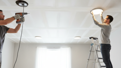 How to Install Slim LED Lights in Drywall Ceiling Easily?