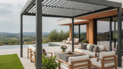 Top Aluminium Pergola With Roof Designs for Global Buyers?