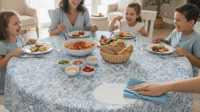 Best Wipeable Tablecloths for Easy Cleaning and Style?