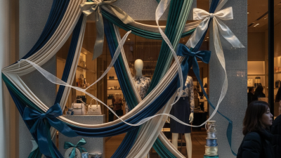 How to Design Stunning Window Displays with Ribbons Tips?