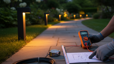 How to Calculate Voltage Drop for Long Distance Garden Lights?