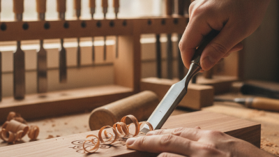 Why is using chisels the best way to cut wood?