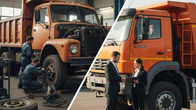 Is it Cheaper to Refurbish an Old Dump Truck or Buy Used?