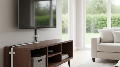 Best Ways to Conceal Messy Cables Behind Your TV Stand?