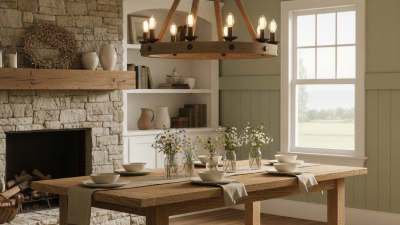 Top 10 Rustic Lighting Fixtures for Farmhouse Style Homes?