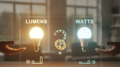 Best Guide to Lumens vs Watts in LED Lighting Explained?