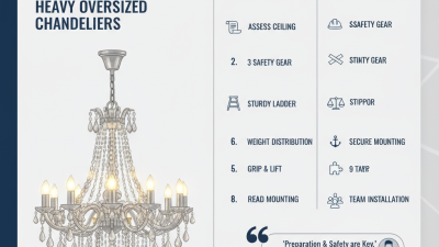 Top 10 Tips for Safely Installing Heavy Oversized Chandeliers