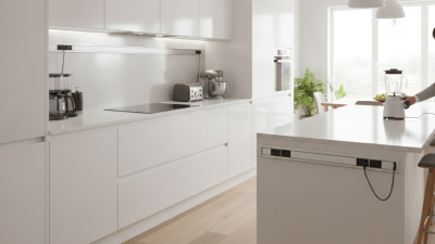 Where to Install Kitchen Power Track Rail for Optimal Use?