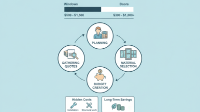 How to Budget for Replacing Doors and Windows Efficiently?