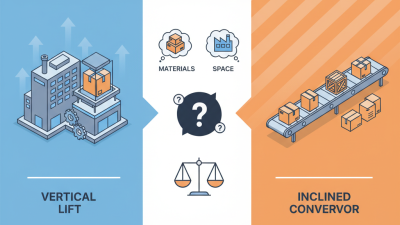 Choosing Between a Vertical Lift and an Inclined Conveyor?