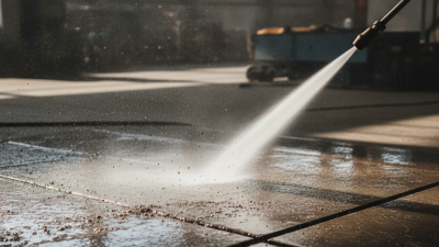 What is the role of pressure in effectively removing debris?