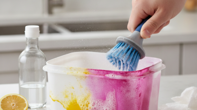 Best Ways to Remove Beet or Turmeric Stains from White Plastic?