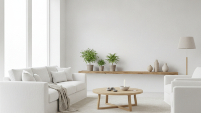 2026 Best Ways to Style a Minimalist Living Room with White Furniture?