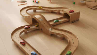 Build a Toy Car Track Out of Cardboard Effortlessly?