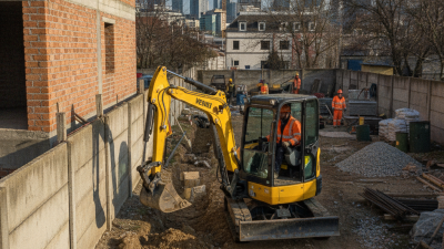 What are the benefits of zero tail swing mini excavators?