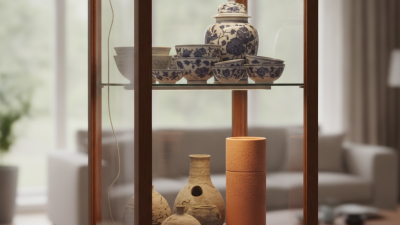 How to Showcase Ceramic Collections in a Glass Cabinet?