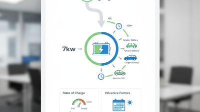 How long does a 7kW charger need to fully charge an EV?