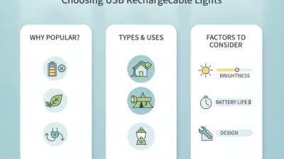 How to Choose USB Rechargeable Lights for Your Needs?