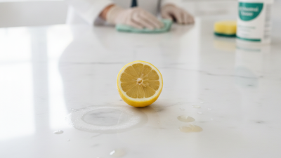 How to Keep Marble Safe from Lemon Juice and Acid Damage?
