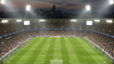 What are the lighting standards for international sports events?