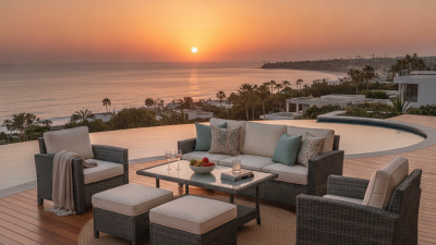 How to Choose the Best Outdoor Sofa Set for Your Space?