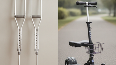 Crutches vs Knee Scooters Best Choice for Ankle Injury?