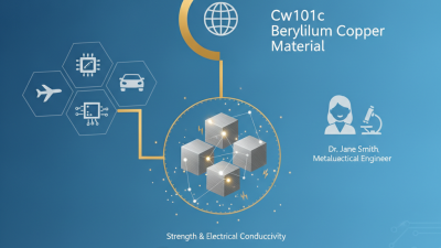 2026 Best Cw101c Beryllium Copper Material for Global Buyers?