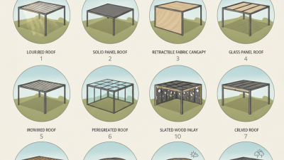 Top 10 Aluminum Pergola With Roof Options for Your Outdoor Space?