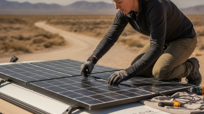 How to Install Folding Solar Panels on Camper Van Easily?