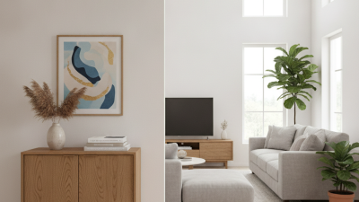 What is the ideal height for a living room storage cabinet?