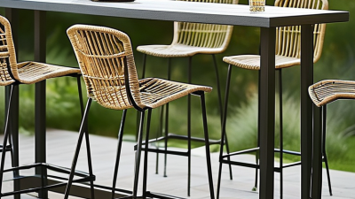 Best Outdoor Bar Chair Options for Your Garden Decor?