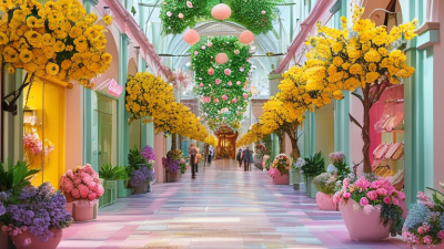 Top 10 Color Palettes for Spring Mall Decorations Trends
