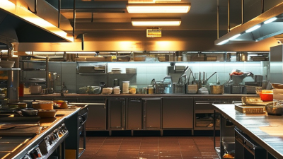 Where to Install Vapor Proof Lights in a Commercial Kitchen?