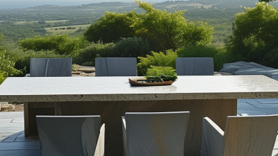 Which Stone Is Best for Outdoor Furniture Choices?
