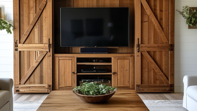 Why Choose a Barn Door TV Stand for Your Home Style?