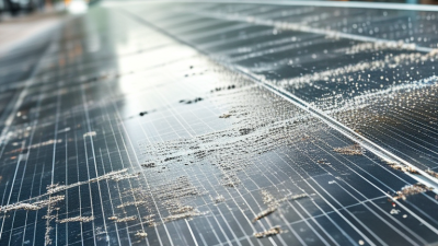 How to Clean Solar Panels on High Street Lights Effectively?