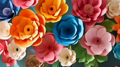 How to Assemble DIY Giant Standing Paper Flowers Easily?