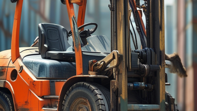 Why is the forklift tilt cylinder moving slow and how to fix it?