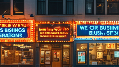 How to Choose the Best Commercial Led Signs for Your Business?