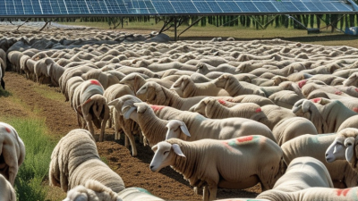 How to Combine Sheep Farming with Solar Mounts for Profit?